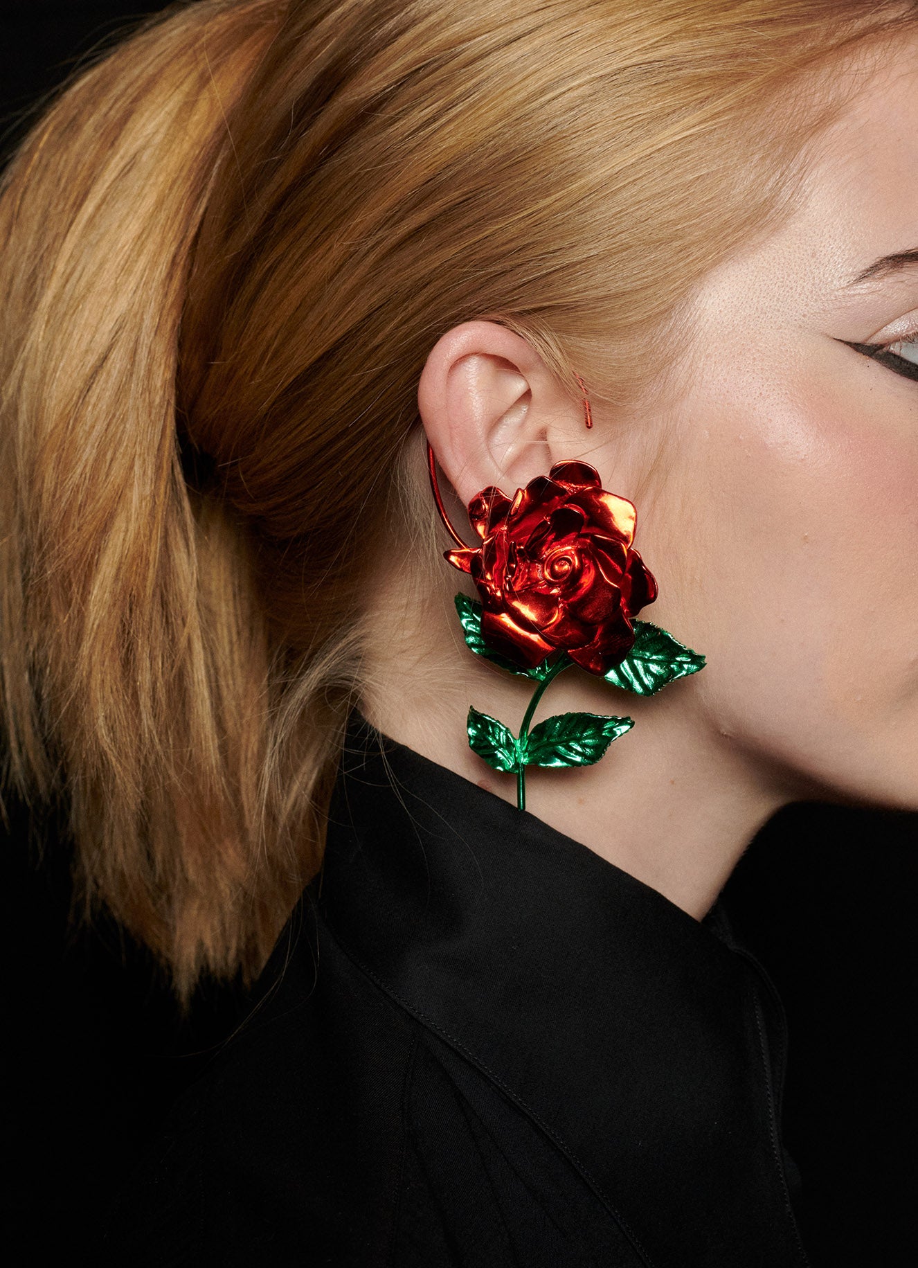 Rosario Flower Earrings