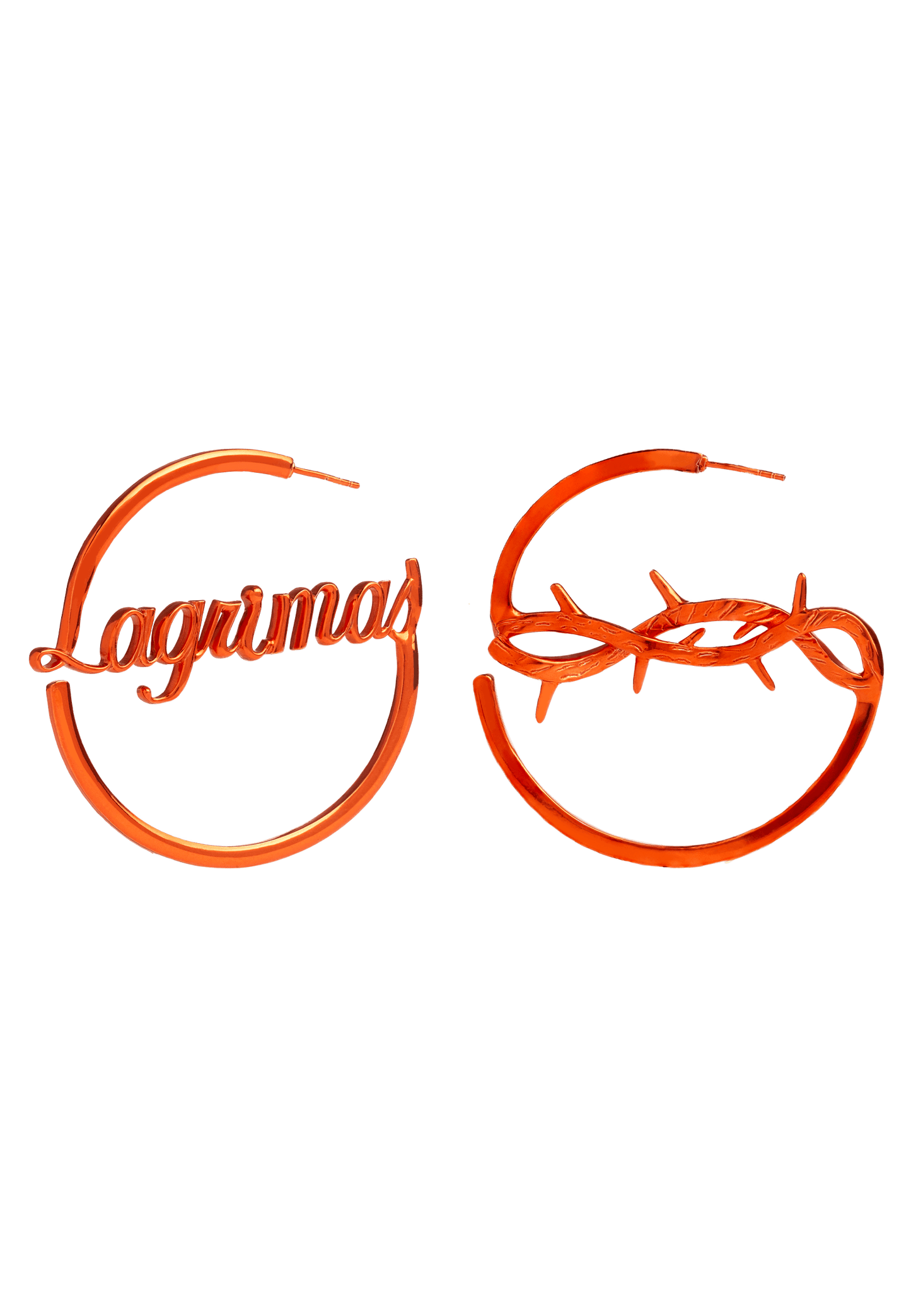 Lágrimas Orange Hoops