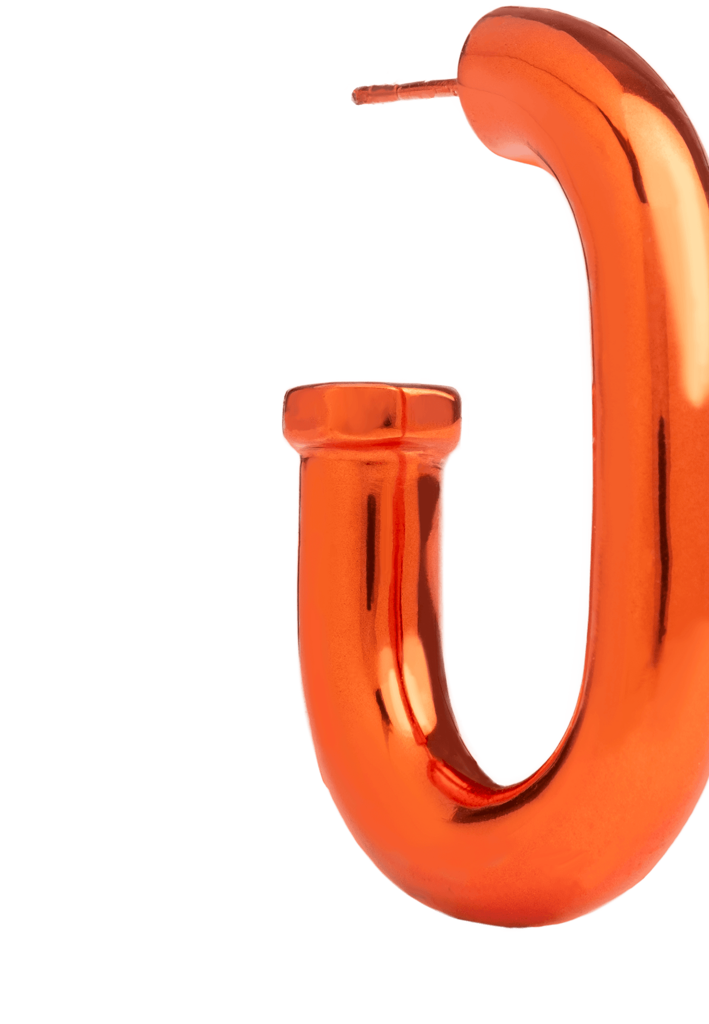 Mercedes Orange Earrings