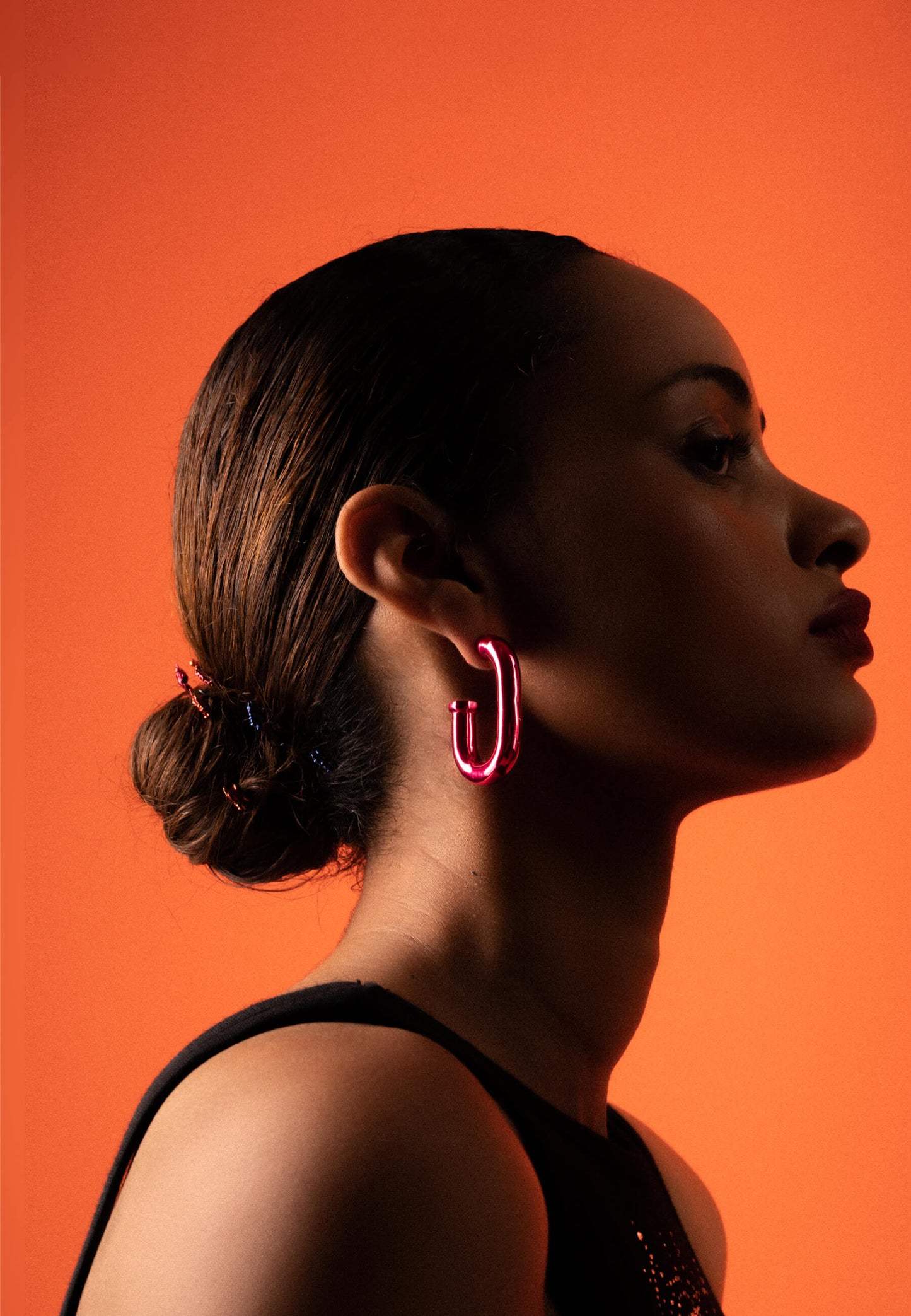 Mercedes Fuchsia Earrings