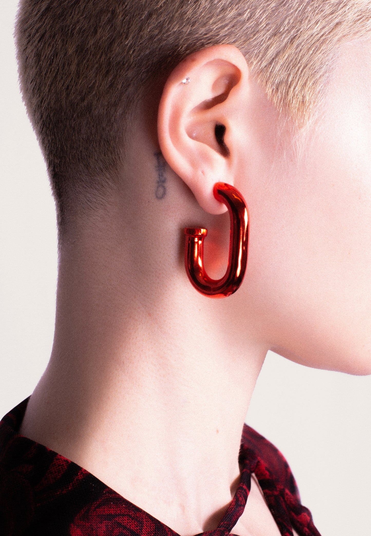 Mercedes Orange Earrings