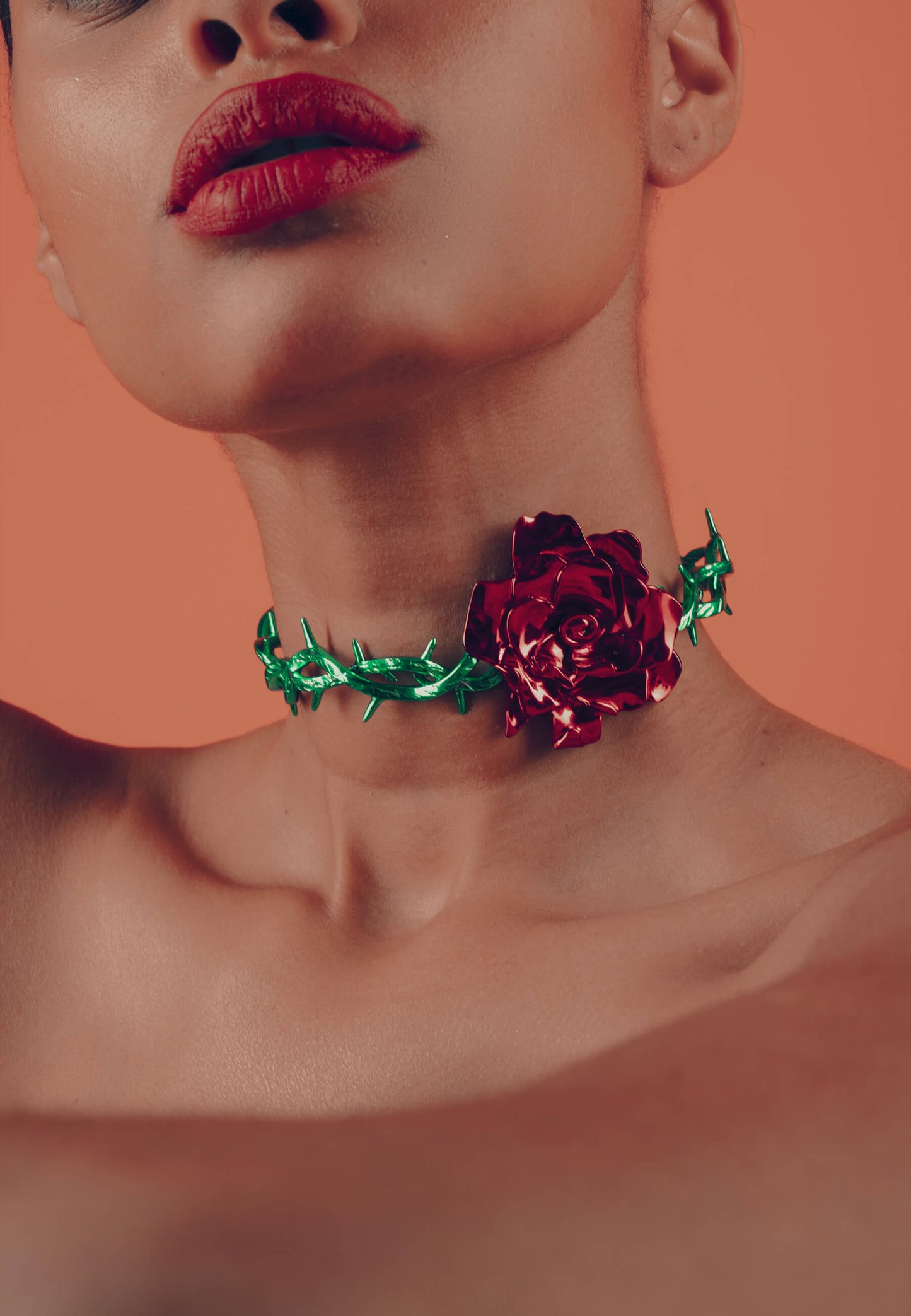 Rosario Flower Choker