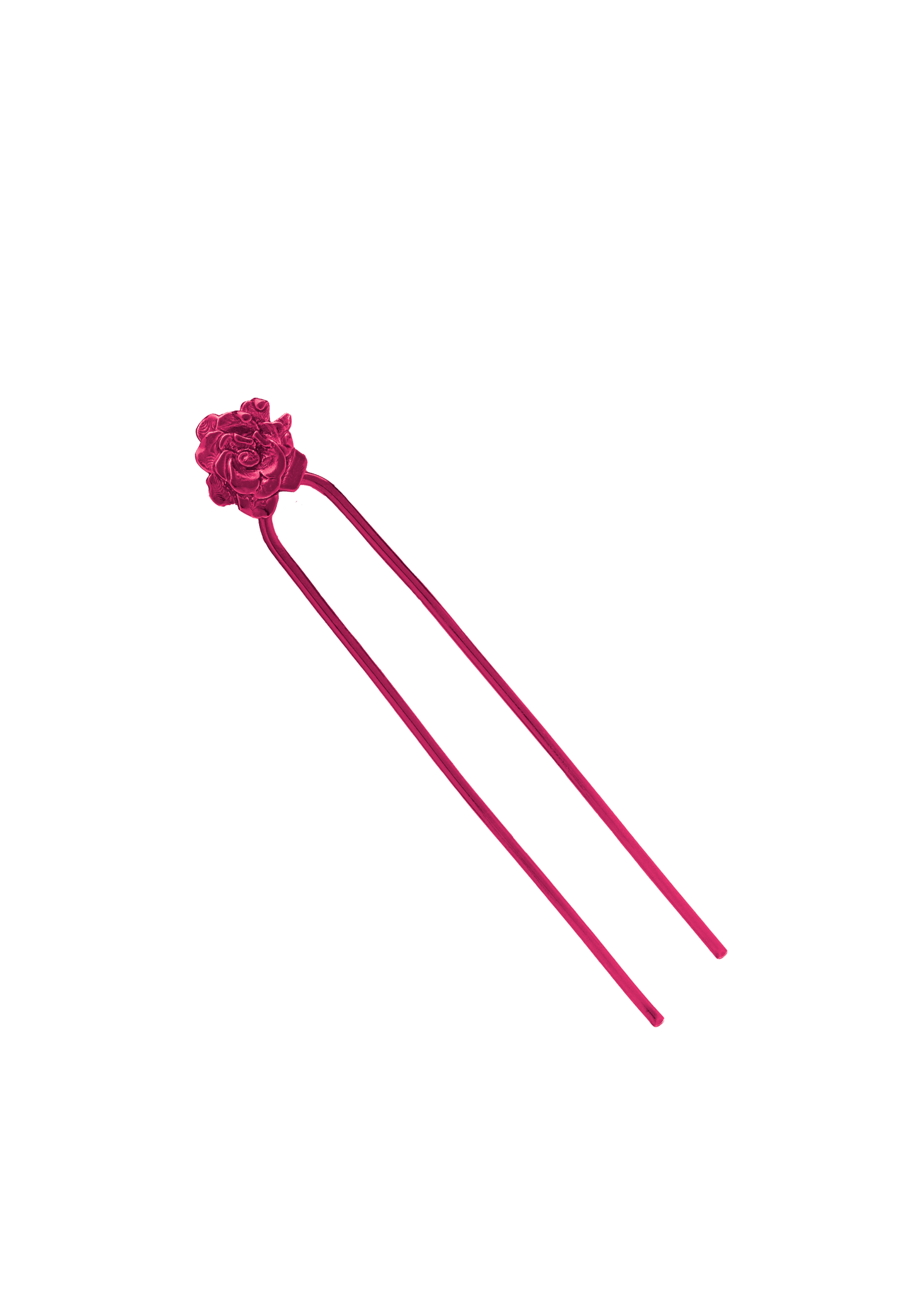 Lola Hairpin in Fuchsia