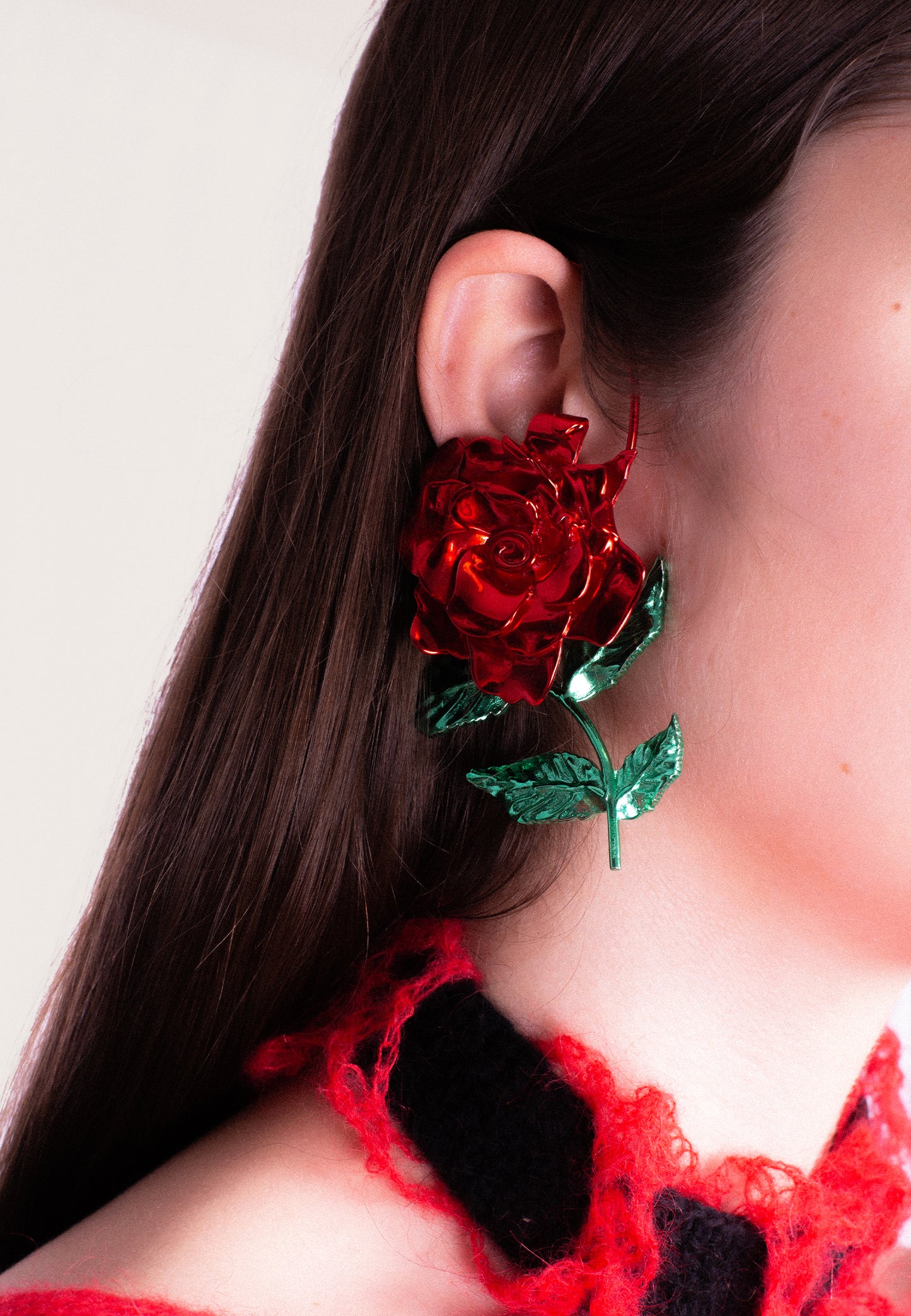 Rosario Flower Earrings