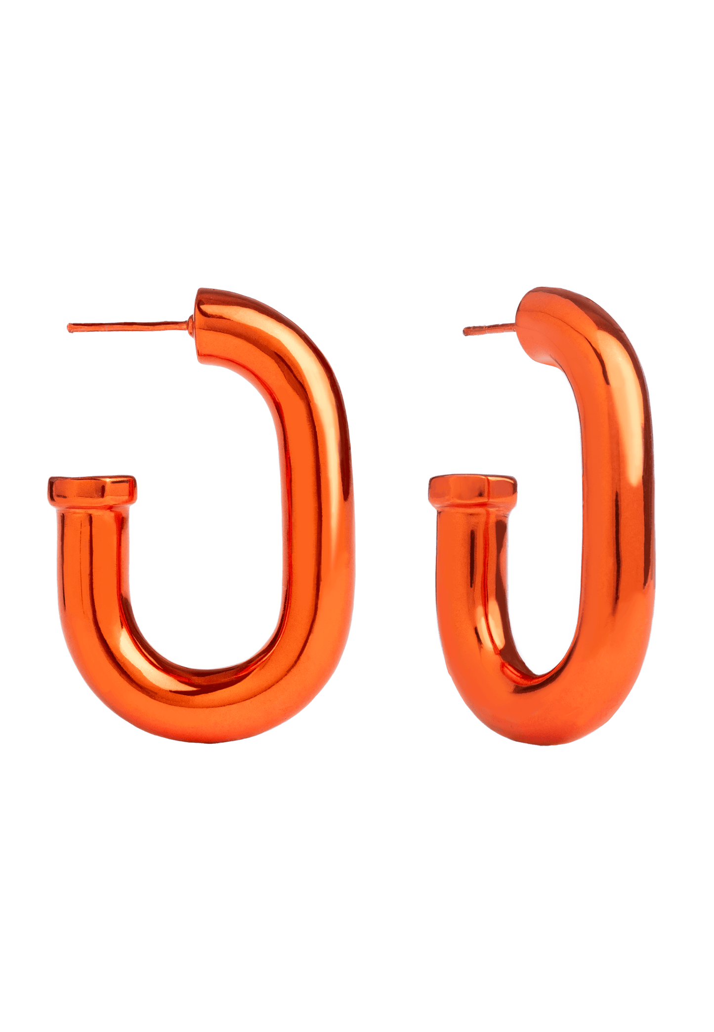 Mercedes Orange Earrings